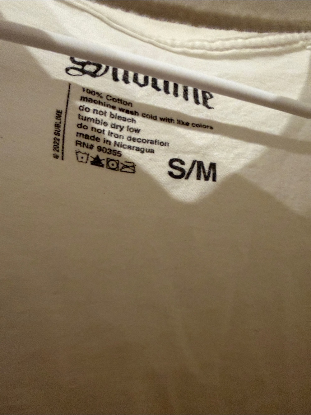 Free People White Graphic Crop Top with Yellow Sun Print - Picture 3 of 3